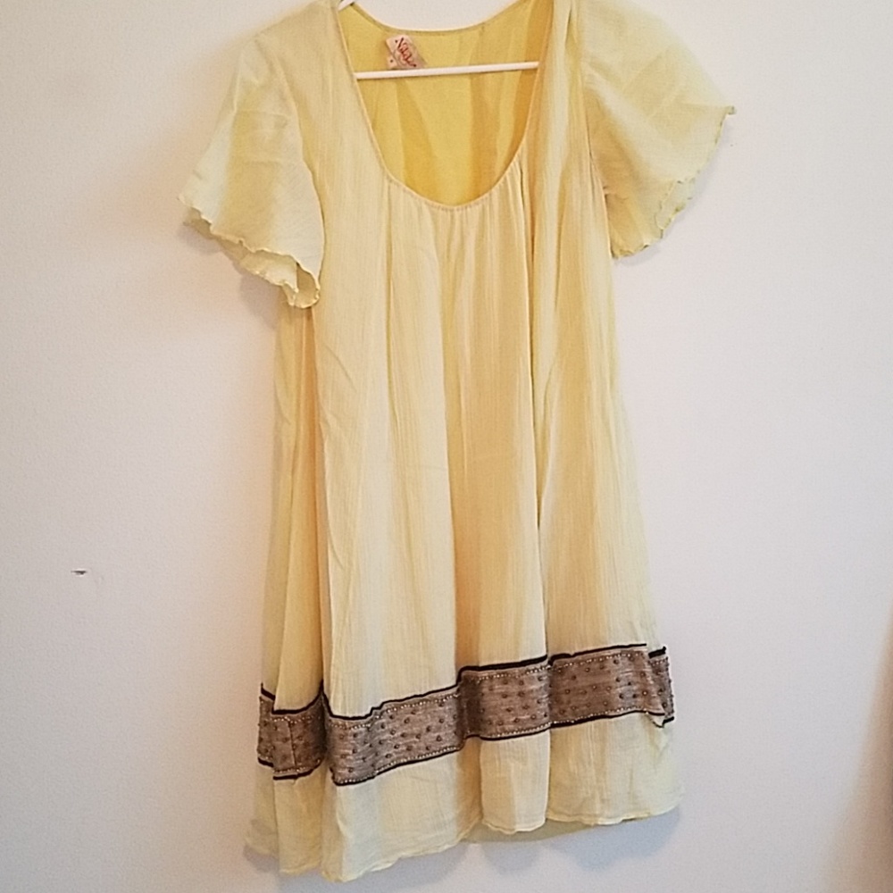 Yellow Summer Dress